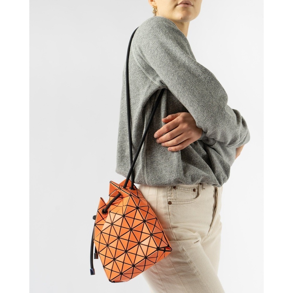 Bao Bao Issey Miyake Wring Matte Orange Bucket Bag, direct from Taipei. Abstract - Picture 3 of 8